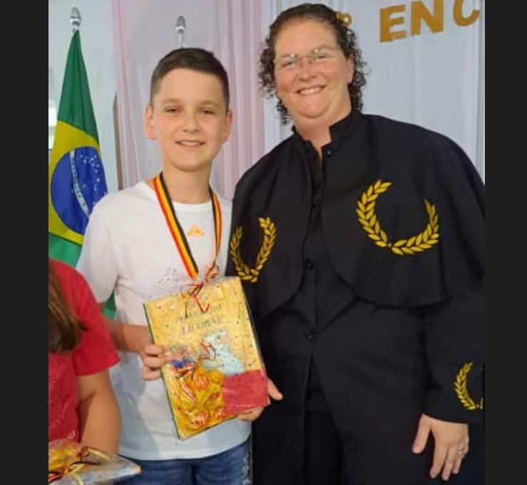 Estudante de Itajaí é premiado em concurso de histórias em quadrinhos